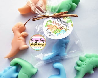 Dinosaur Soap Baby Shower Favors: 'Roar Its A Boy' Theme