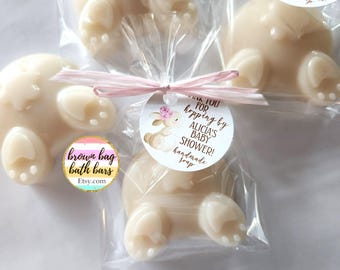 Bunny Tail Floral Soap: Some Bunny Baby Shower Favors