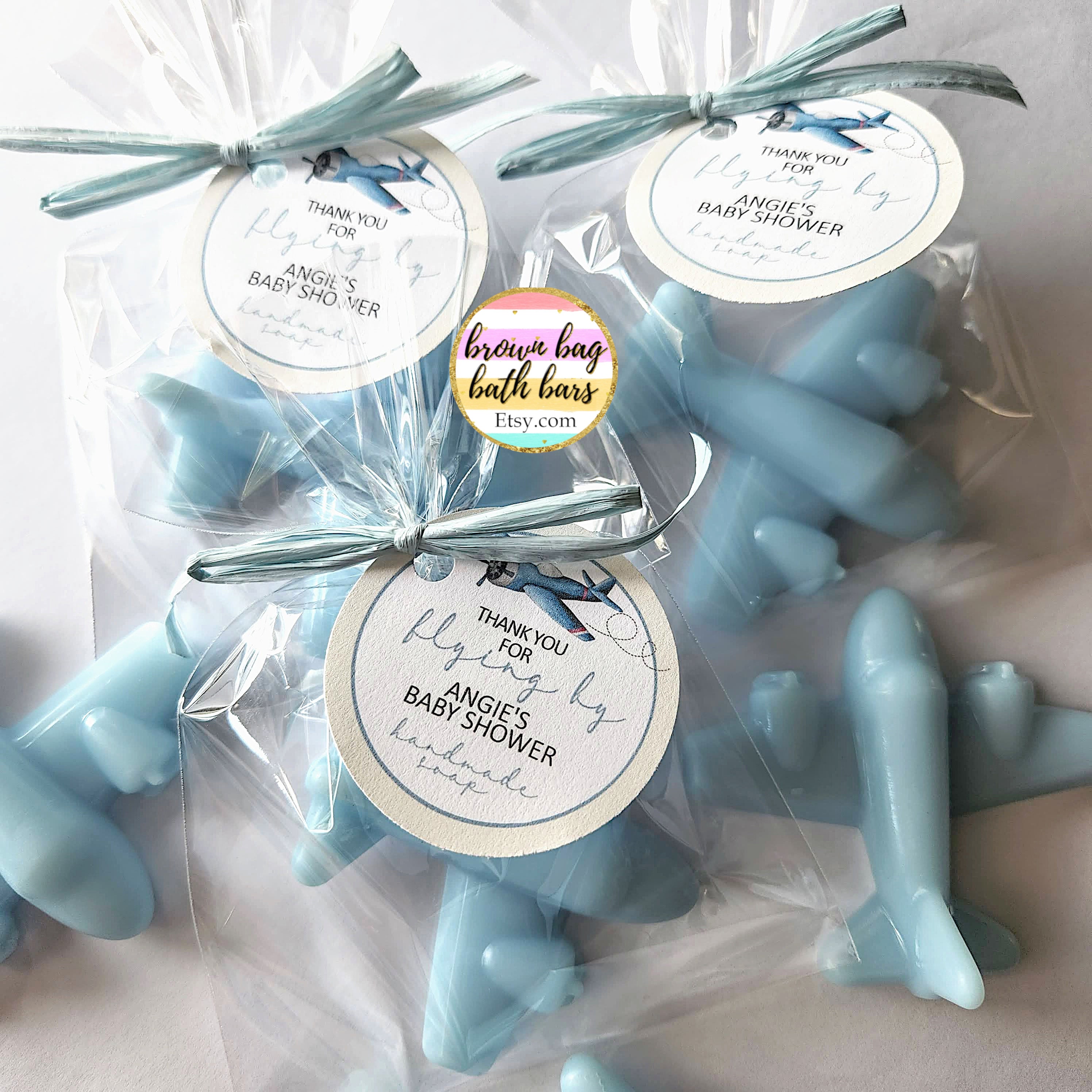 Baby Shower Favors Airplane Baby Shower Precious Cargo Shower Vintage Airplane Cupcake