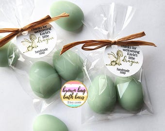 Dragon Egg Soap Favors: Baby Shower, Fairy, Medieval Theme