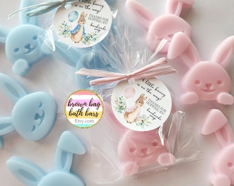 Peter Rabbit Soap Favors, Bunny Baby Shower Gifts