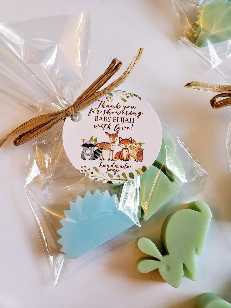animal baby shower favors
