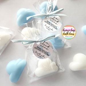 Cloud Soap Shower Favors, A Little Bit Of Heaven Favors, On Cloud Nine Favors, Heaven Sent Shower Favors, Cloud Baby Sprinkle