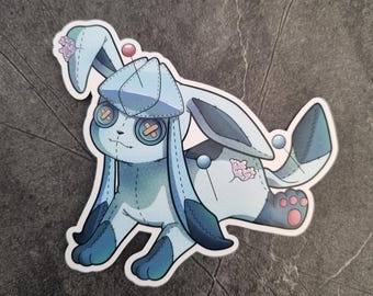 Voodoo Glaceon -Vinyl sticker -Horror -Pokémon