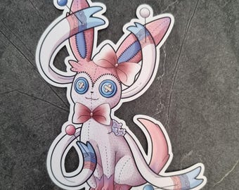 Voodoo Sylveon -Vinyl sticker -Horror -Pokémon