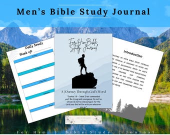 Bible Study Journal | Prayer Journal | Devotional Journal | Bible Study Guide | Soap Bible Study | Devotional | Christian Merch |