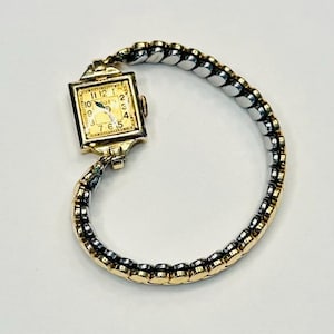 Gruen 10k Gold Filled Art Deco Ladies Watch