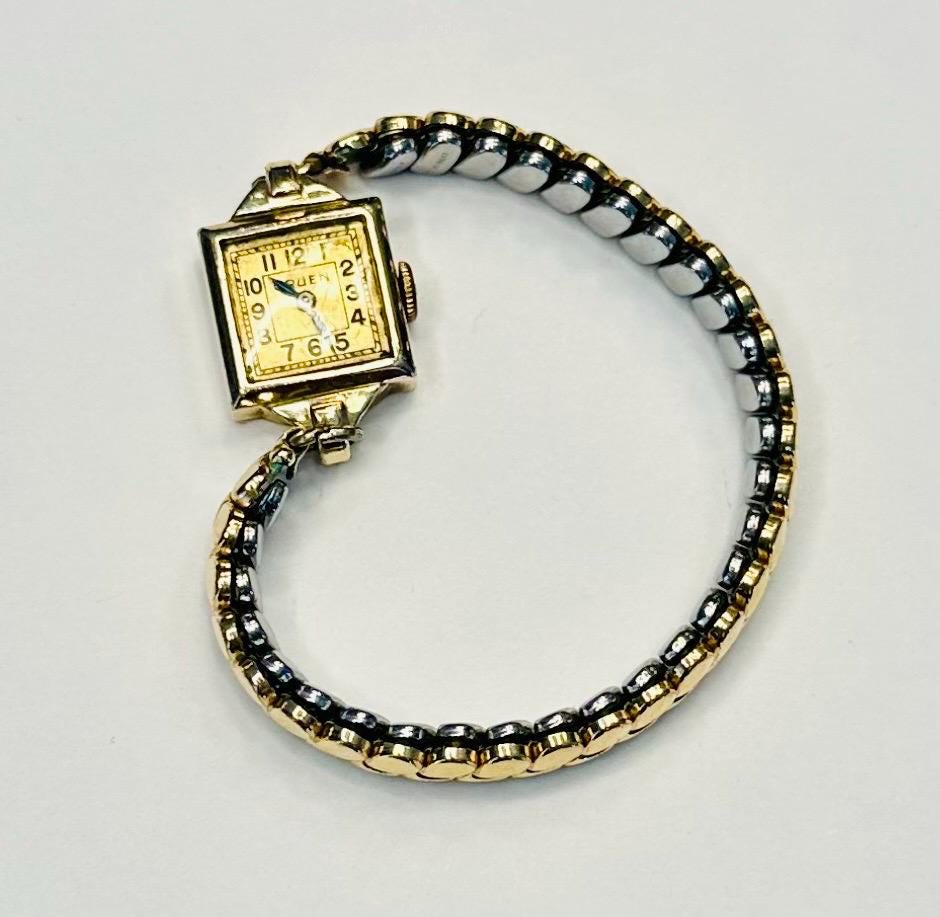 Gruen 10k Gold Filled Art Deco Ladies Watch - Etsy display picture 3