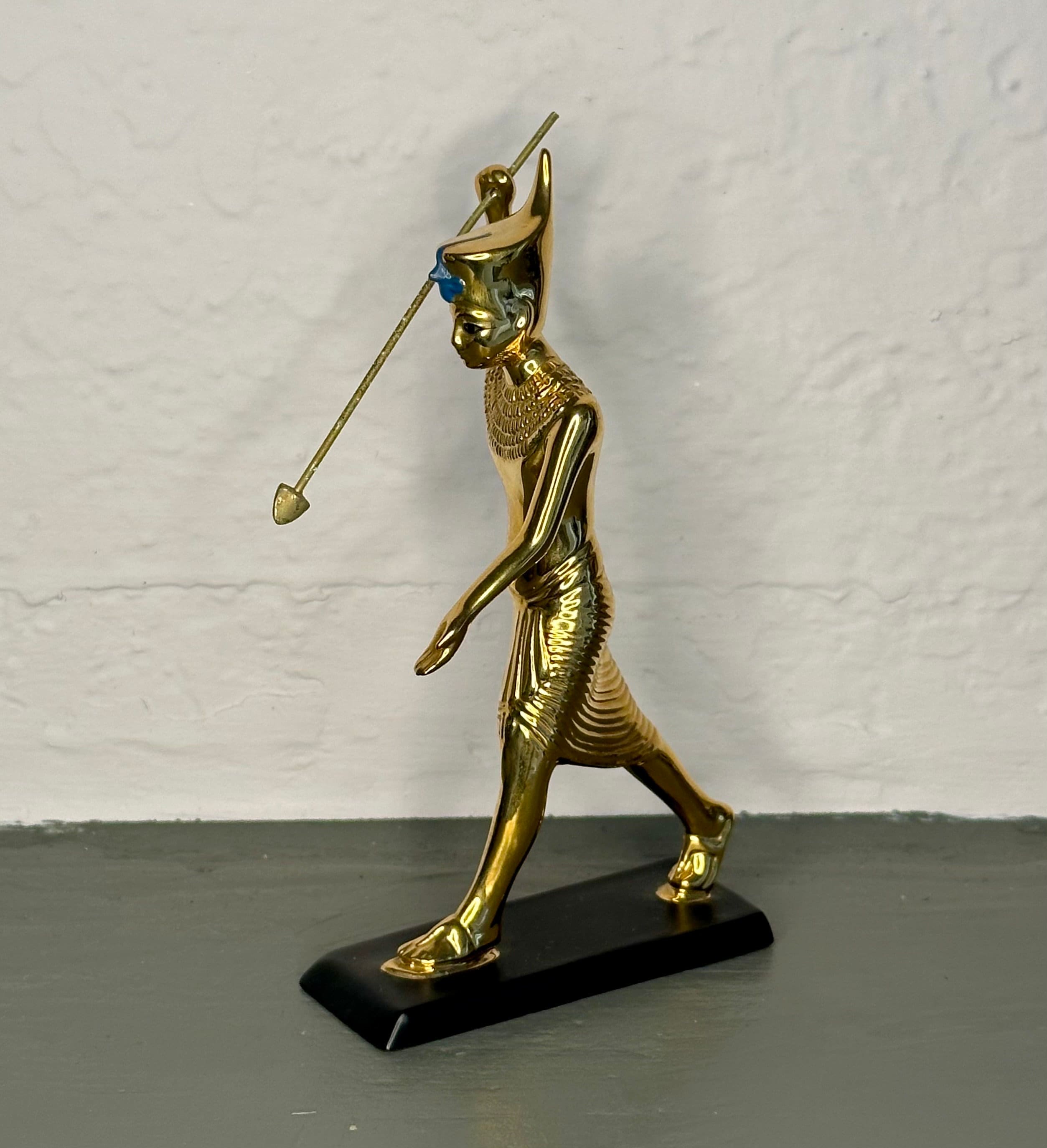 1989 Franklin Mint Treasures of King Tut Miniature Collectable the