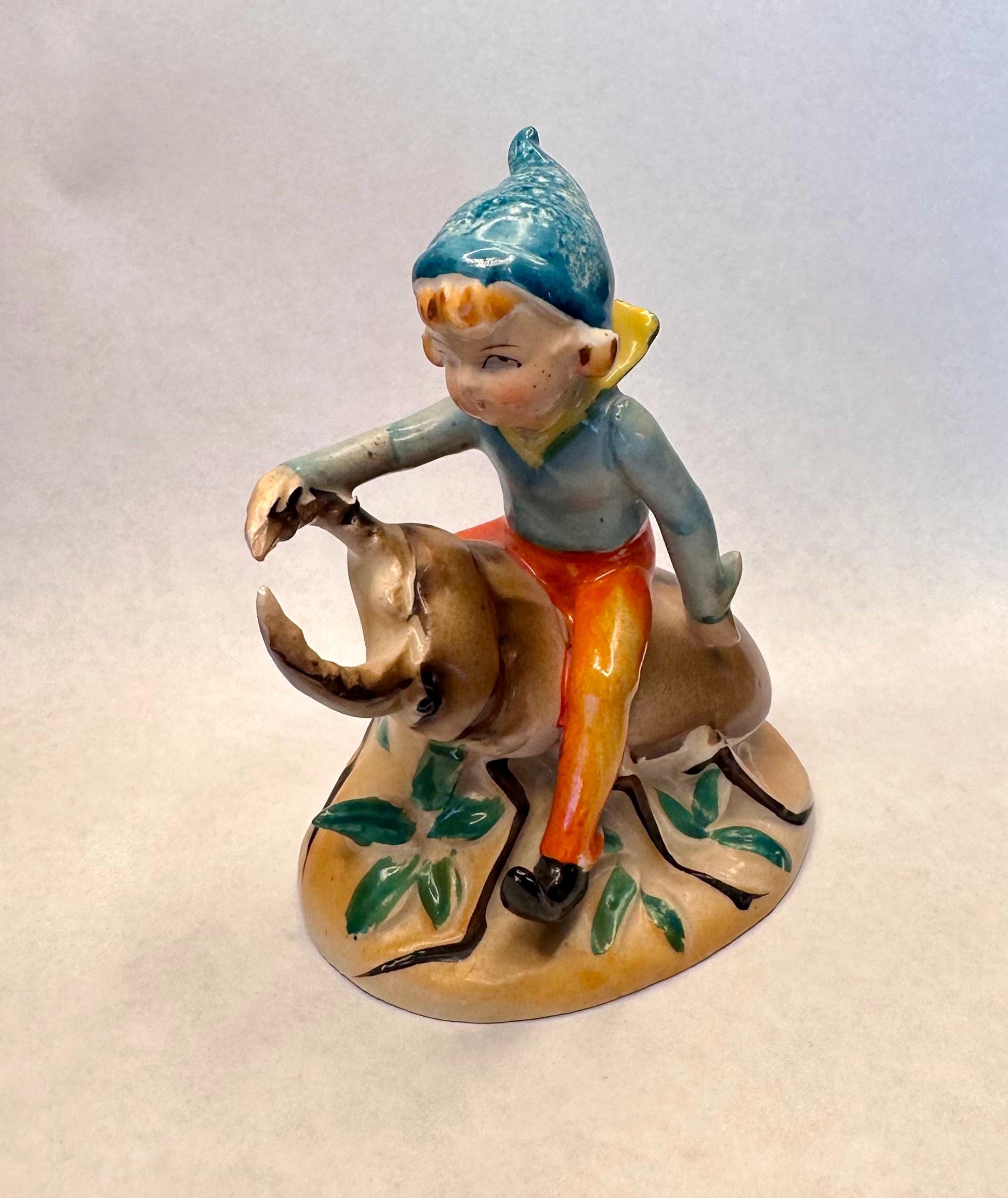 邦楽 ELF.I.REVUE / Ever on Ward Mid-century Hand Painted Porcelain 