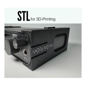 Stl MOTU M4 M2 ホルダー アンダー テーブル ケーブル管理テーブル スタンド 3D プリント ファイル デジタル ダウンロード