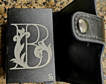 Laser Engraved Minimalist Wallet