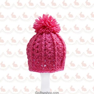Easy Crochet Baby Hat Pattern Newborn- One Year Hat Pattern n66