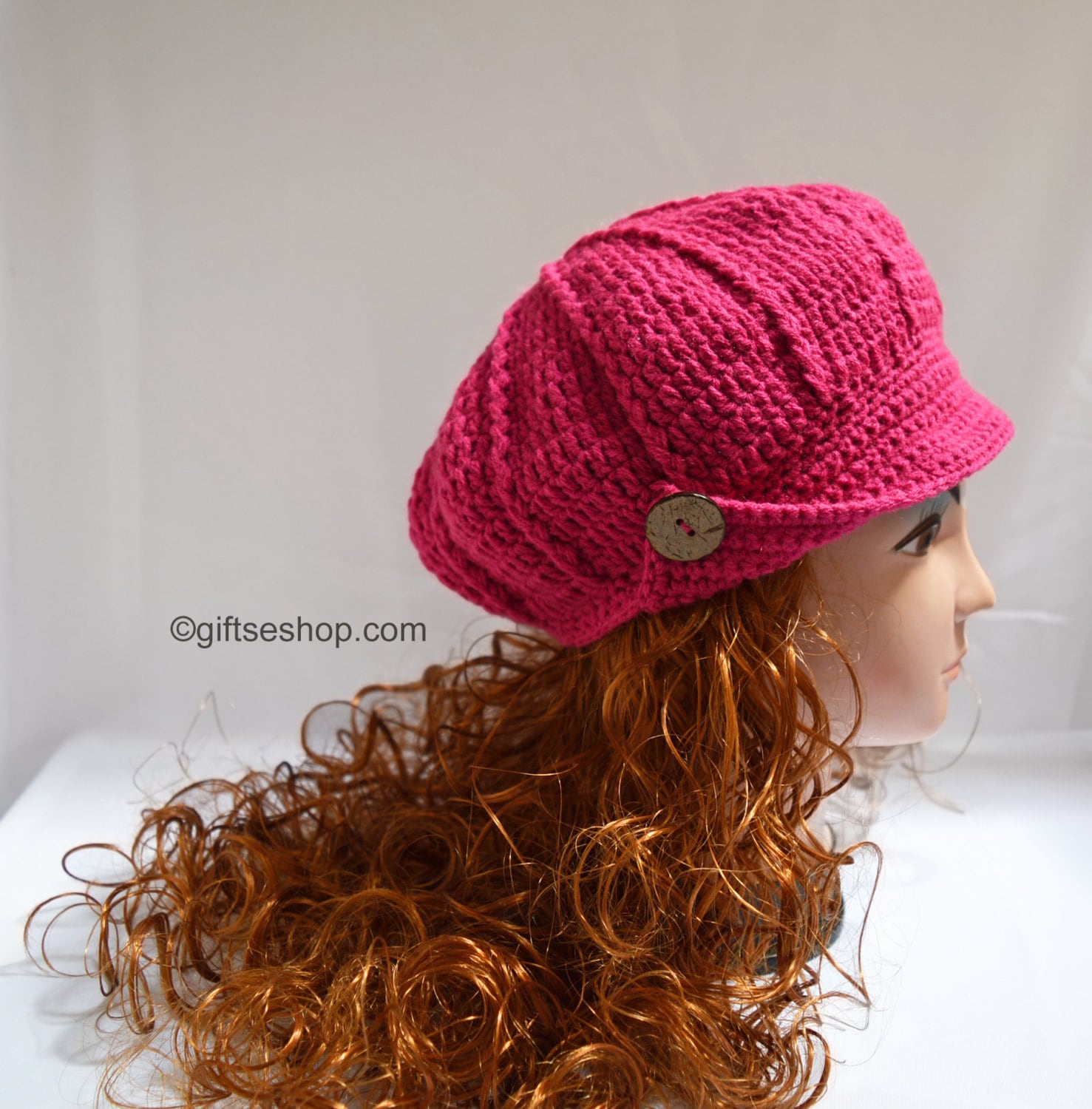 Crochet Newsboy Hat Pattern Crochet 