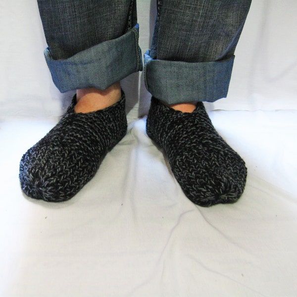 Easy Slippers Knit Pattern for Men — Slipper Socks n48