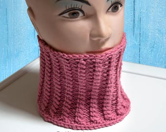 Cowl Knitting Pattern| Scarf Knitting Pattern| Easy Winter Cowl Neck Warmer Scarf n89