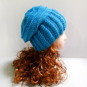34 Knitting pattern knit hat slouchy- slouchy pattern