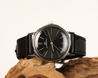 Vintage watch LUCH | Rare unisex vintage wristwatch | Shockproof mechanism | Unique gift idea