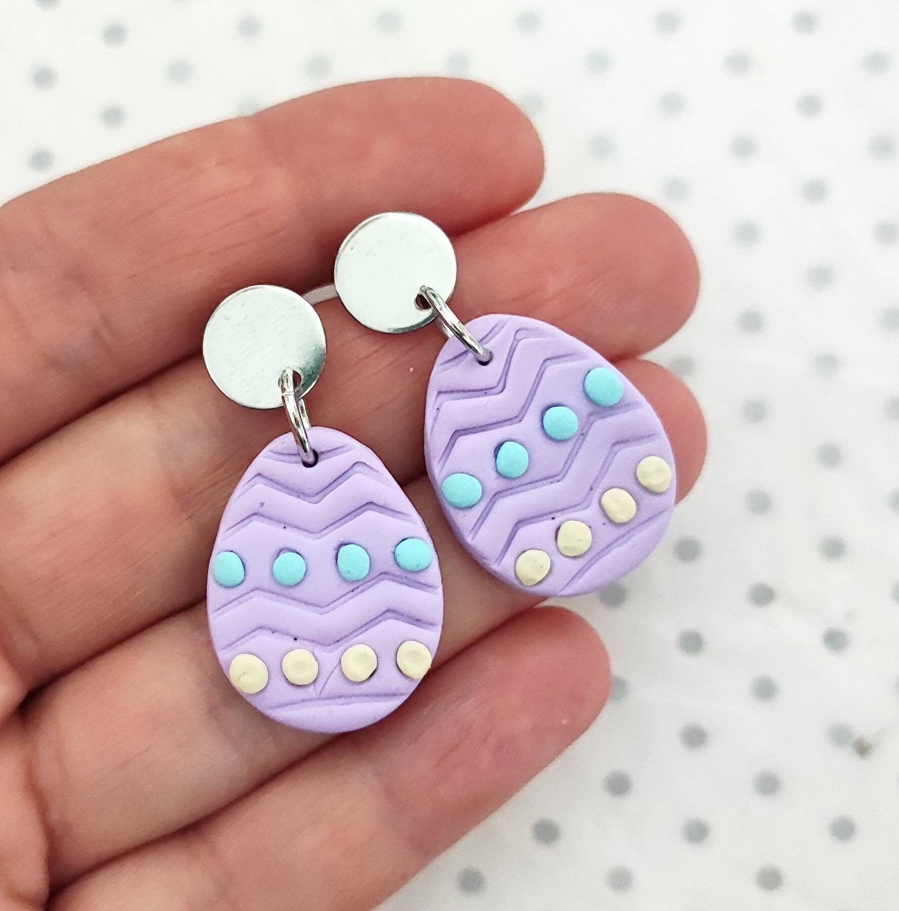 Easter Egg Earrings Easter Egg Earrings