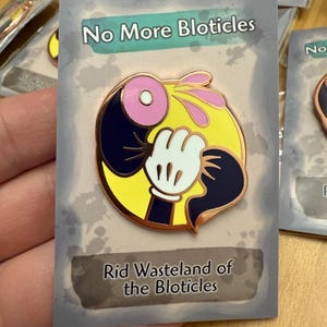No More Bloticles Epic Mickey Email Pin
