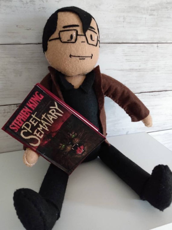 Stephen King Inspired Art Doll You Pick the Book He's - Etsy