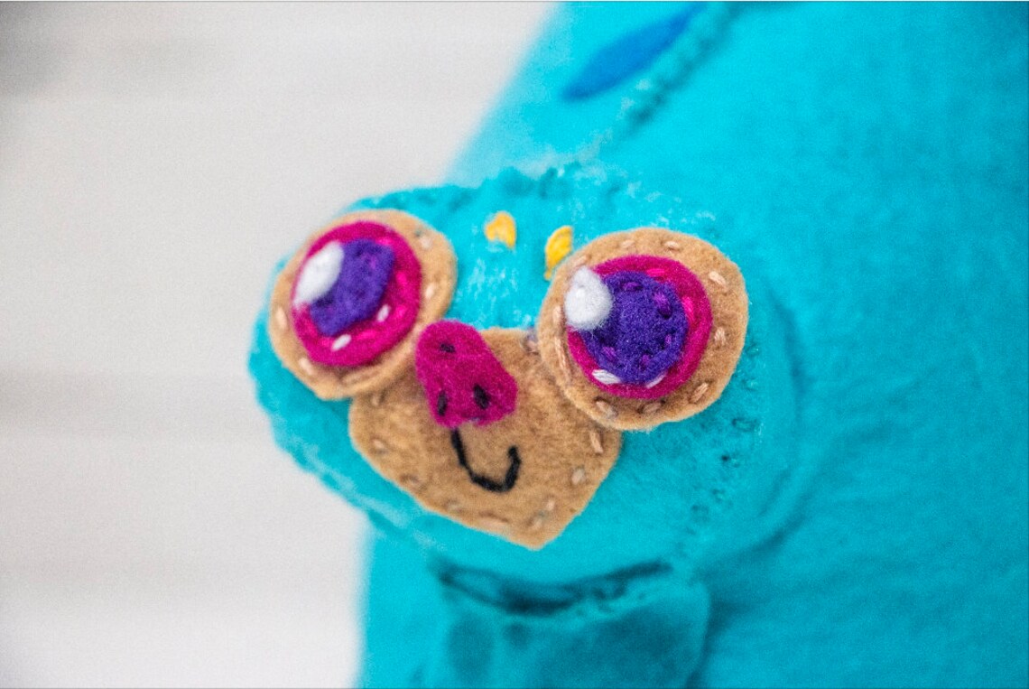 TV Inspired Art Doll: Rick and Morty Beebo with removable | Etsy