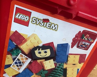 Bricks Lego System 1881 Lego System Basic 1884 Handy Bucket Of