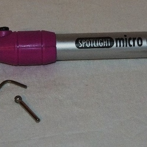 Micro Engraver Batteriebetriebene Diamantbeschichtete Spitzen mit LED-Strahler