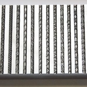 16 Design Wire Impression Die Plate #12 | silversmith supplies | silversmith tools | metal stamps for jewelry  SALE