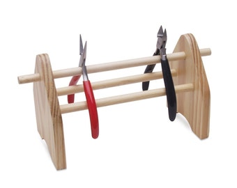 Wood Plier Rack