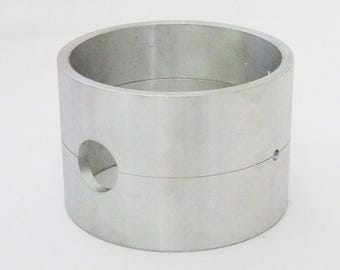 Large 4 3/8" By 3"  Aluminum 2 Part Casting Mold Rings For Sand Casting
