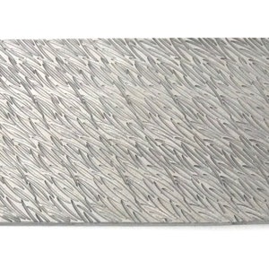 Pattern Texture Plate for Press or Rolling Mill 6 x 2.5 Inch  #29