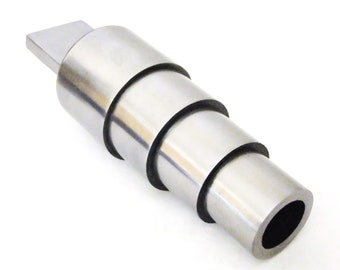 Stepped Round Steel Bracelet Mandrel With Flat Tang