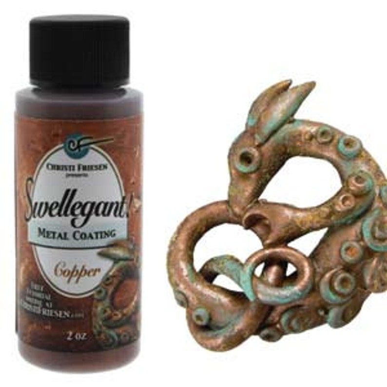 Metal Coating Copper in Color 2 Oz Bottle Swellegant Etsy