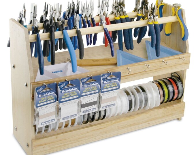 Bench Top Beaders/jewelers Workstation / Funstation Plier Rack 2 Etsy