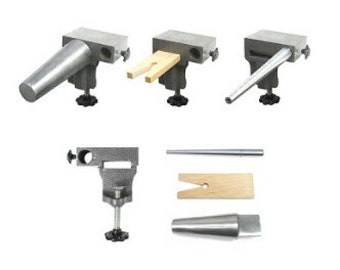 Bench Anvil Multi Tool Kit (Anvil, Round Bracelet , Ring Mandrels, Pin)