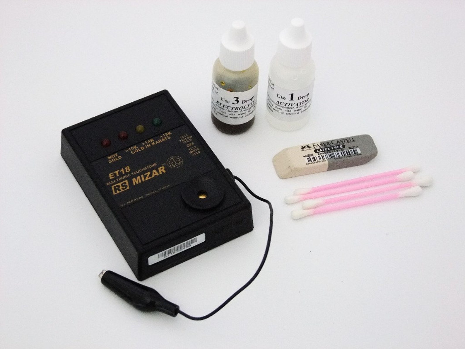 Mizar Electronic Gold Tester Kit for 10 to 18k Gold Etsy