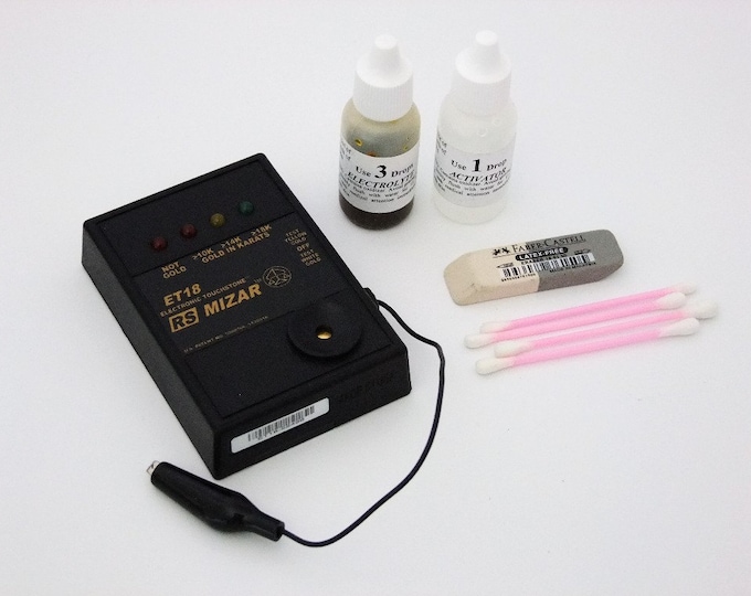 Mizar Electronic Gold Tester Kit for 10 to 18k Gold Etsy