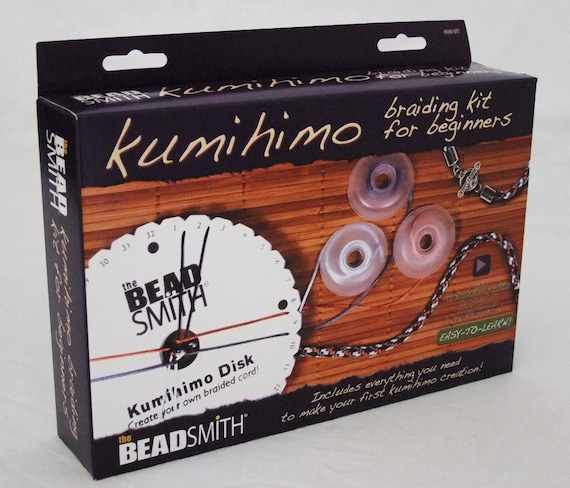 Kumihimo Starter Braiding Kit Everything Needed for Your 1st Creation 
