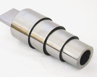 Stepped Oval Steel Bracelet Mandrel With Flat Tang