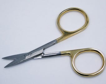 Big Loop Gold Handled Crafters Scissors 4 Inch SALE