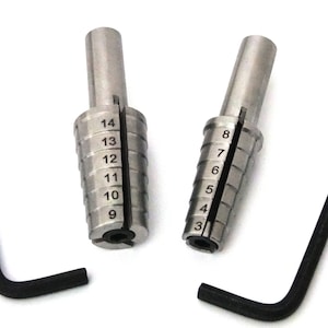 2 Pack Expanding Ring Mandrels Stainless Steel (Large And Small)  SALE