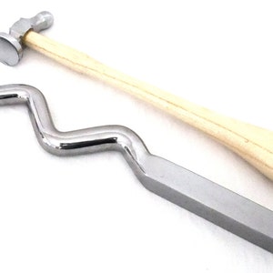 Sinusoidal Large Heavy Duty Highly Polished Large Forming Stake 11.5&quot;