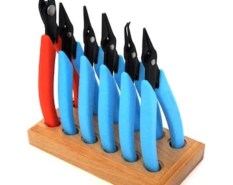 Xuron 6 Piece Plier Set In Wood Stand