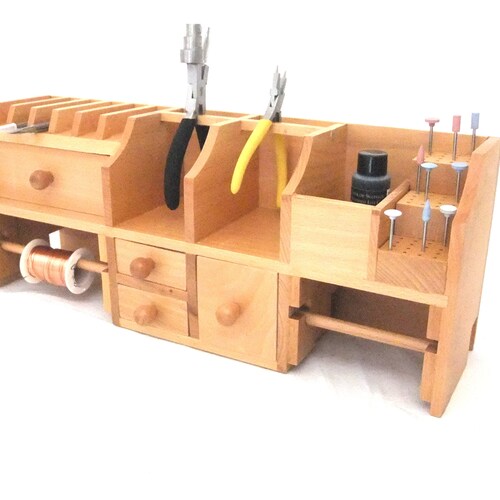 Bench Top Organizer and Stand for Tools and Wire Etsy
