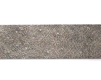 Pattern Texture Plate for Press or Rolling Mill 6 x 2.5 Inch, #7