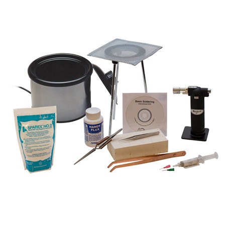 Standard Jewelry Soldering Kit with Silver Solder Wire