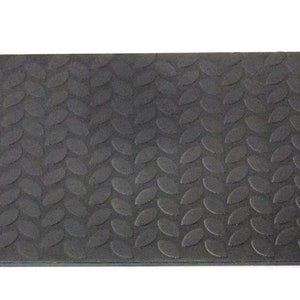 Pattern Texture Steel Plate for Press or Rolling Mill 6 x 2.5 Inch  #62
