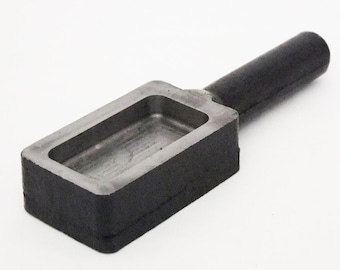 Premium Open Steel Ingot Mold 100gm-Measures  6 1/4" x 1 7/8" x 1"
