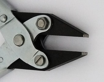 Flat Nose Parallel Pliers 6mm Wide Jaw